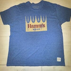 Original Retro Brand Blue Hamm's Beer Tee